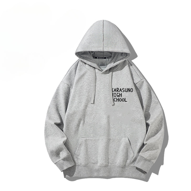 Karasuno High Team Uniform Casual Hoodie