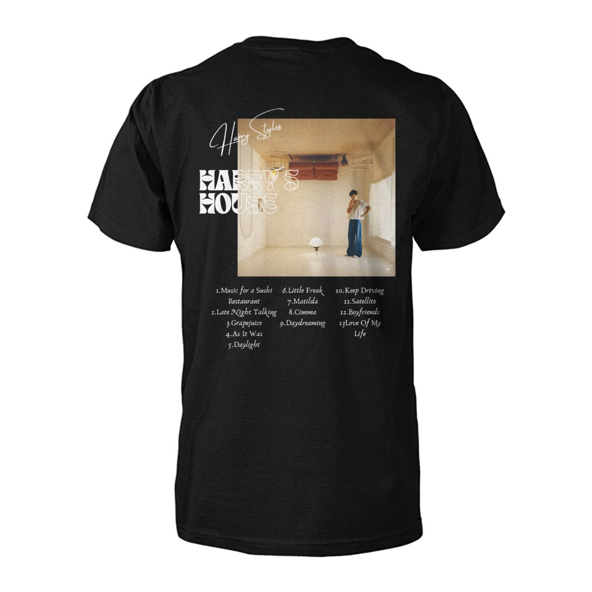 Unisex Harry House Black Shirt