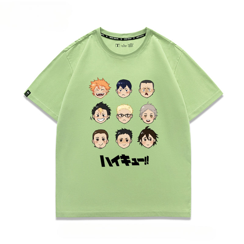 Unisex Hinata Volleyball Cotton T-Shirt