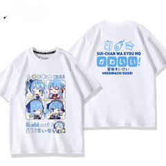 Women's Vtuber Graphic Short Sleeve T-Shirt