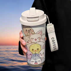 SKZ Large Capacity Thermos Cup