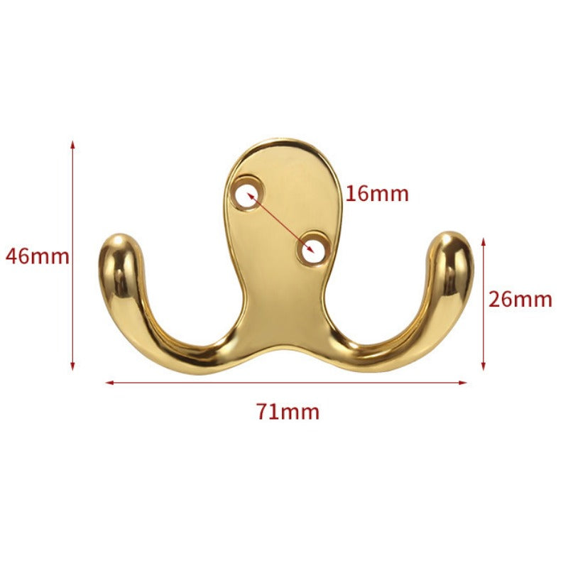 Octopus Wall Wardrobe Punched Hook