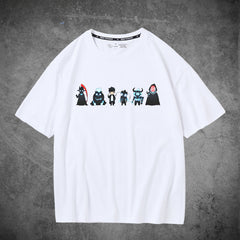 Unisex Anime Cos Cotton Short-sleeved T-shirt