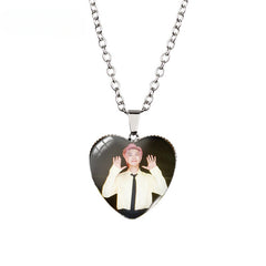 Kpop Heart-shaped Necklace