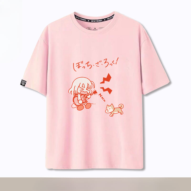 Trendy Anime Short Sleeve Loose T-Shirt