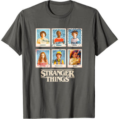ST Main Characters Vintage Yearbook Pictures T-Shirt