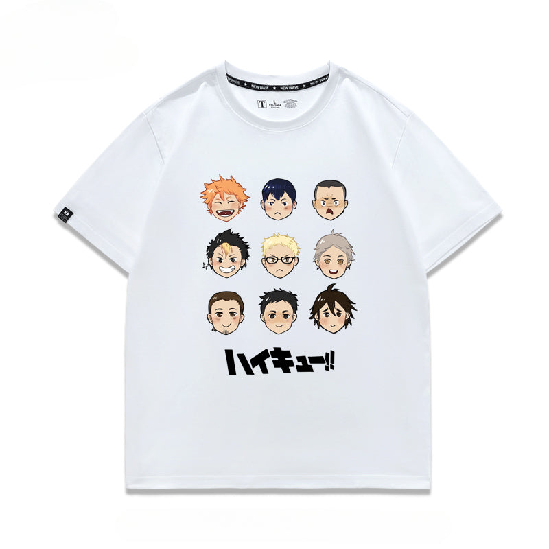 Unisex Hinata Volleyball Cotton T-Shirt