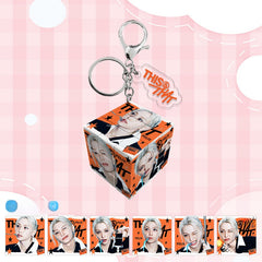 SKZ < THIS & THAT > Acrylic Rubik's Cube Keychain