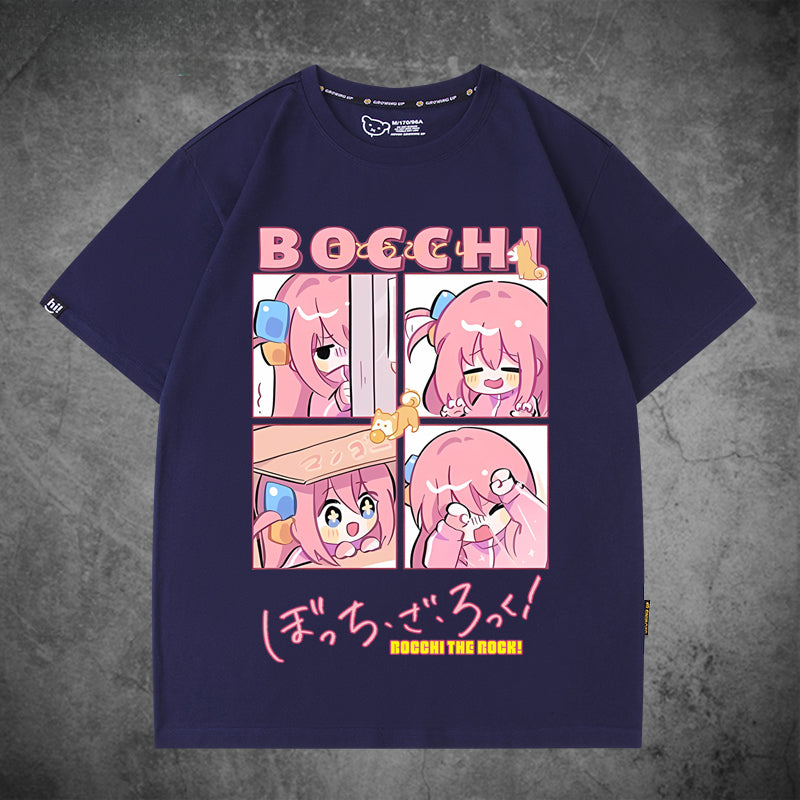 Unisex Bocchi Short-sleeved Cotton T-shirt