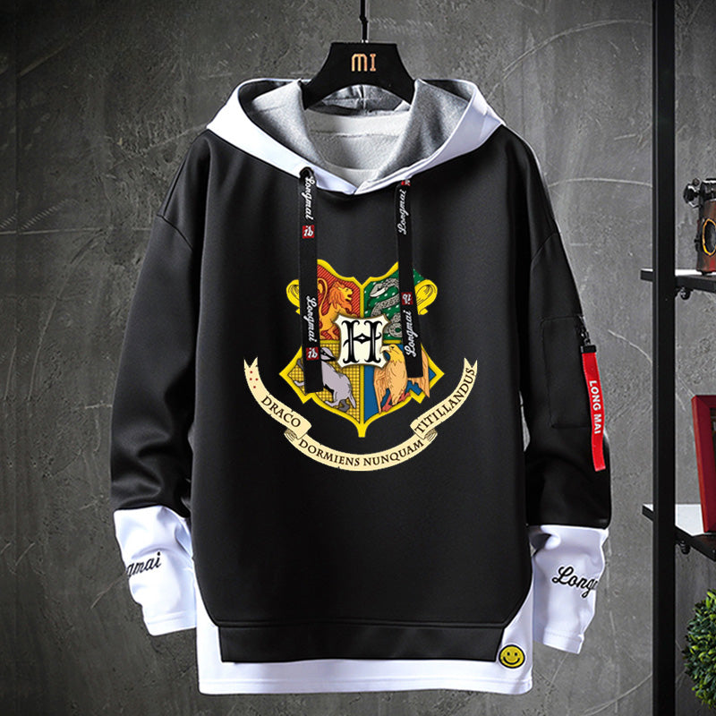 Unisex Slytherin Hogwarts Pullover Hoodie