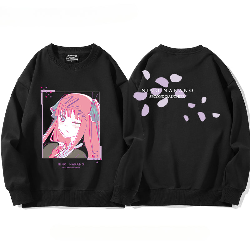 Nakano Anime Crew Neck Sweatshirt