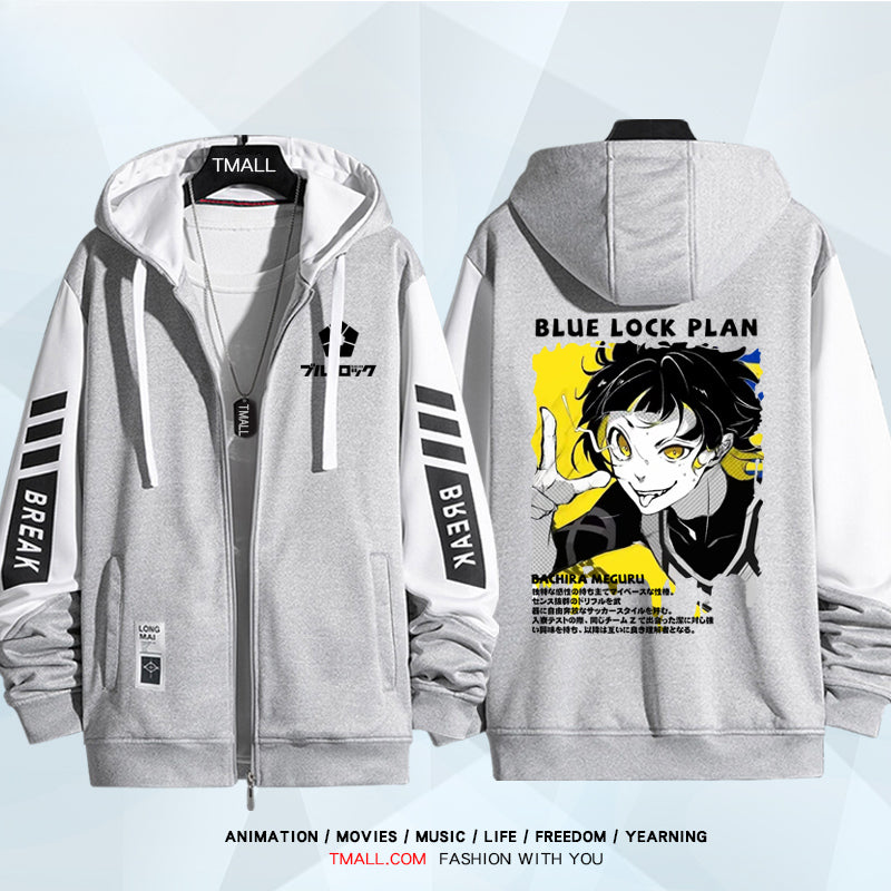 Men's and Women's Anime Hooded Thin Jacket