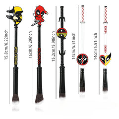 Deadpool & Wolverine Makeup Brush Set