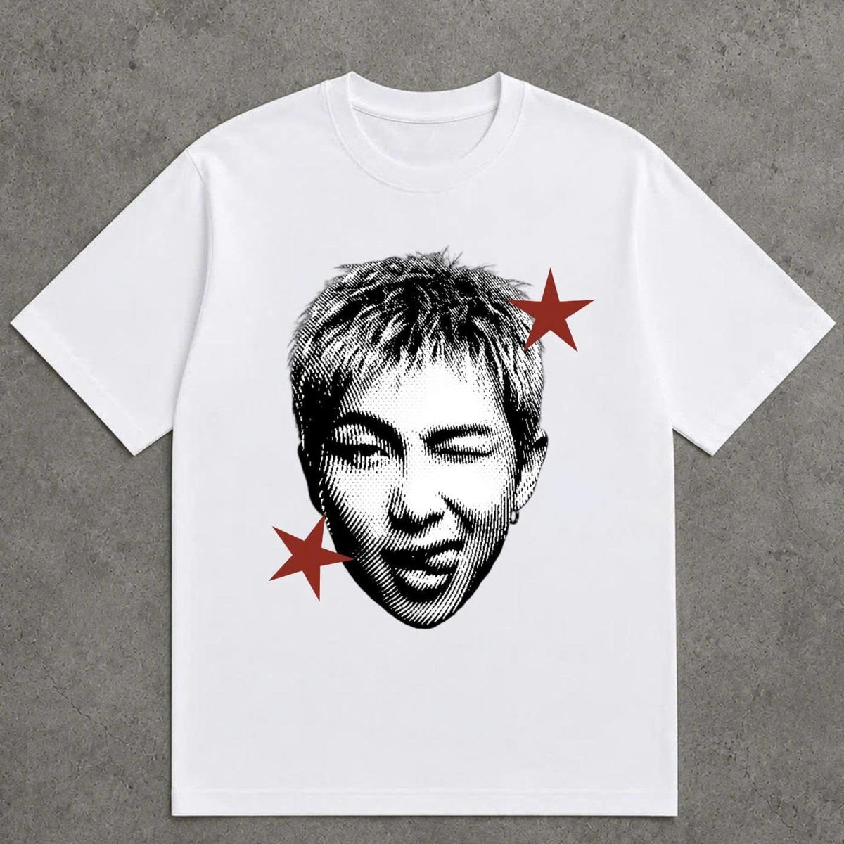 Jungkook V Taehyung Jimin Jin Suga Graphic Crewneck Tee