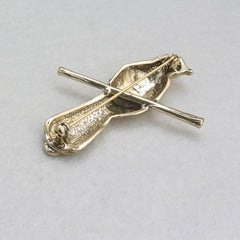 Mockingbird Brooch