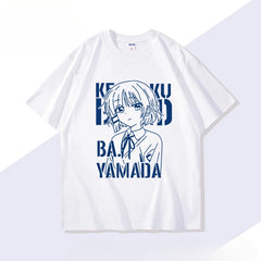 Women's Cotton Anime Short-sleeved T-shirt