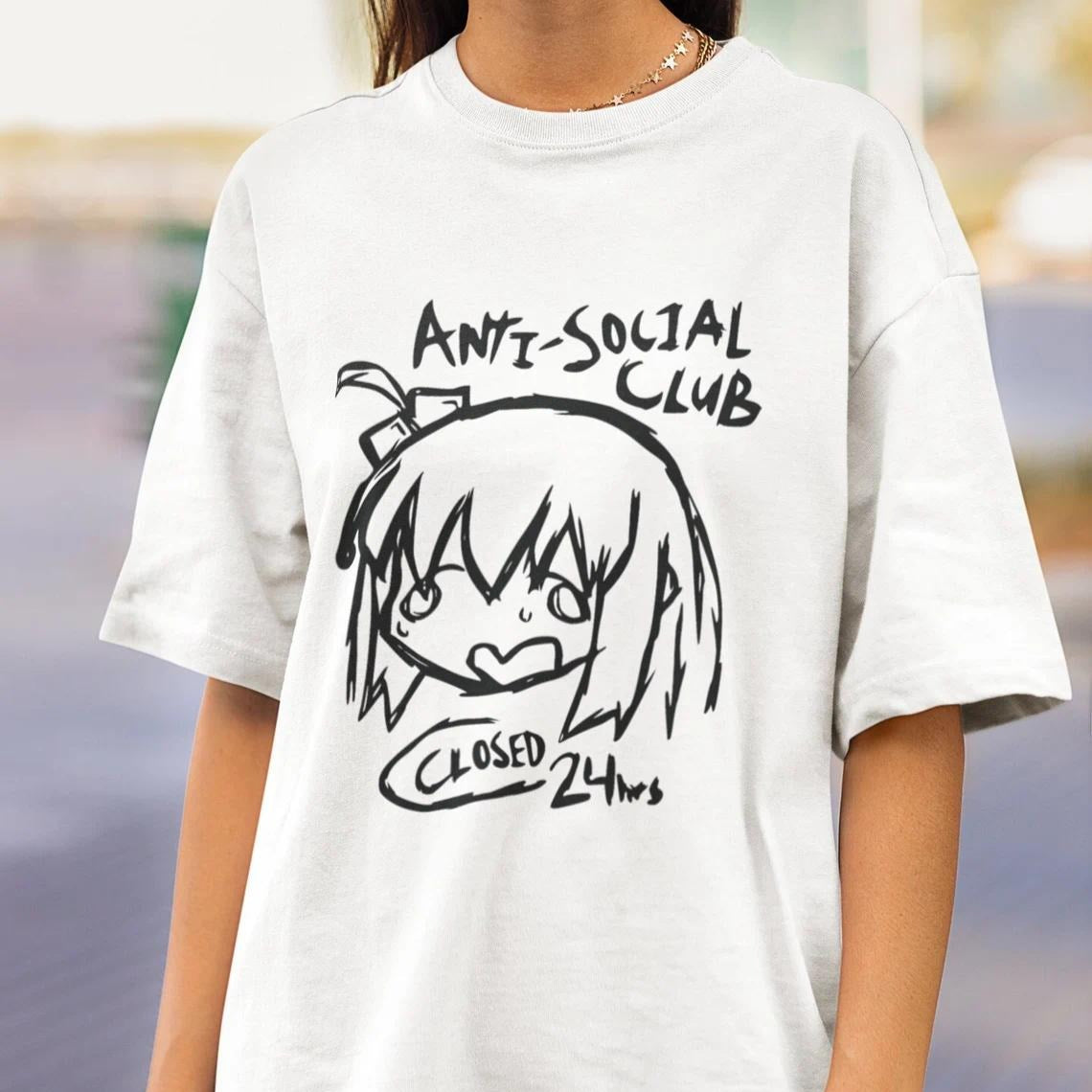 Bocchi Anti-Social Printed T-shirt