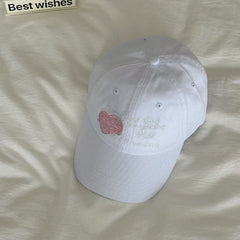 Retro Yuqi Love Letter Baseball Cap