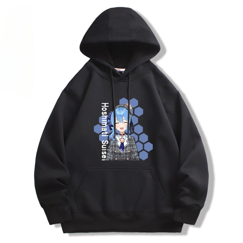 Unisex Cartoon Anime Print Cosplay Hoodie