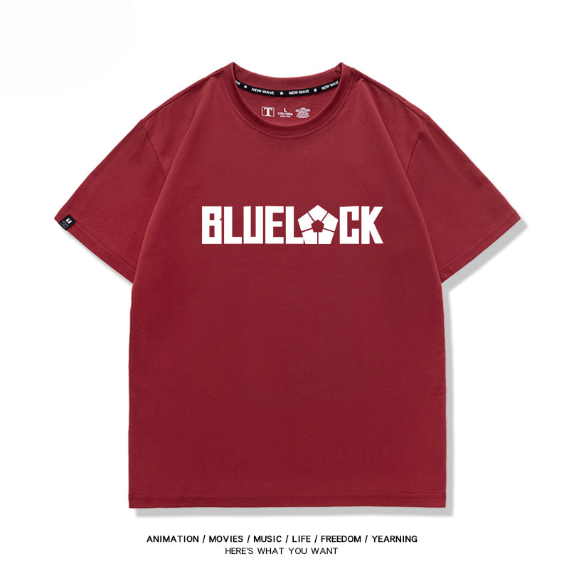 Anime Logo Short-sleeved Summer T-shirt