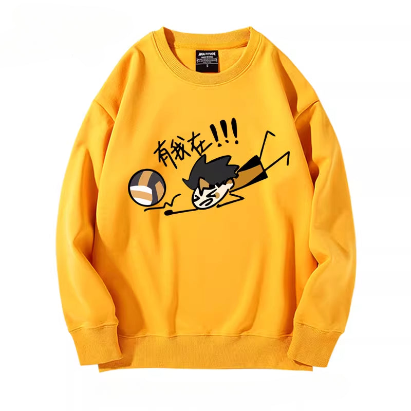 Women's Anime Graphic Print Sweatshirt