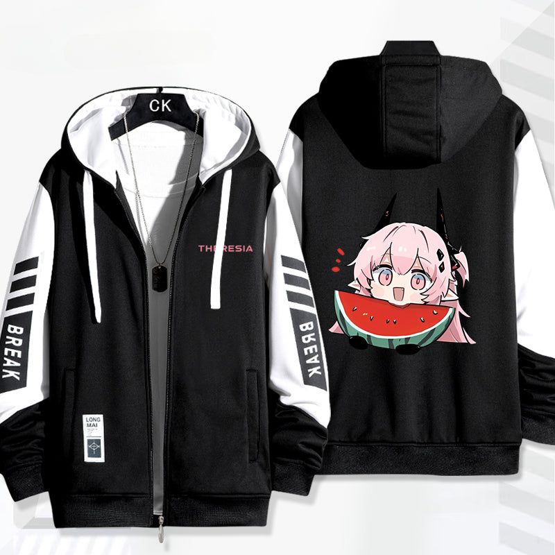 Unisex Game Funny Print Zipper Jacket