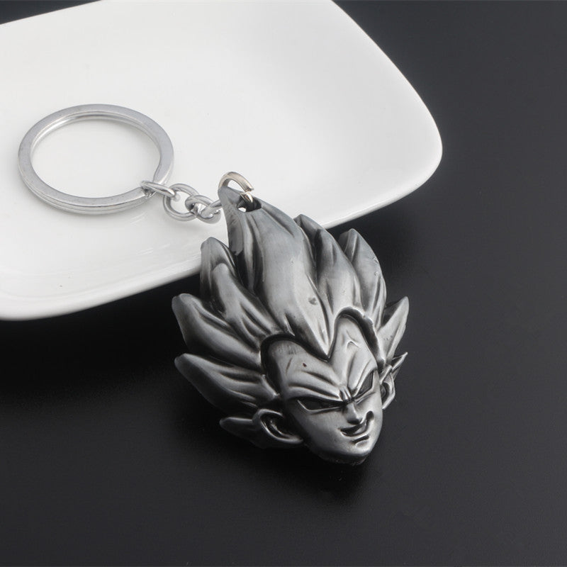 Saiyan Anime Keychain Pendant