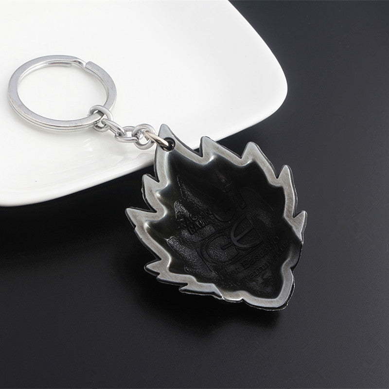 Saiyan Anime Keychain Pendant