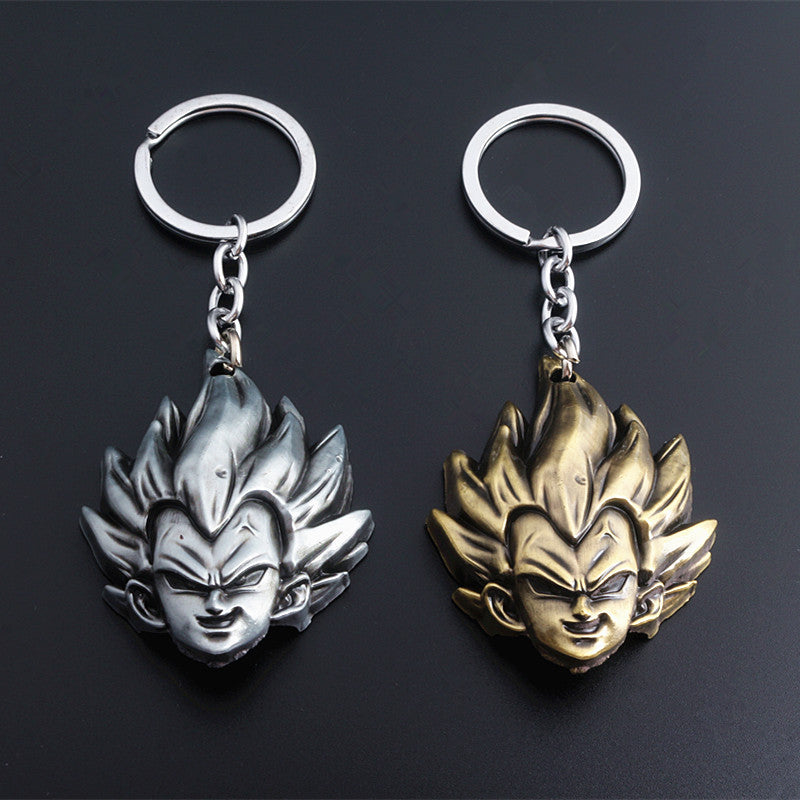 Saiyan Anime Keychain Pendant