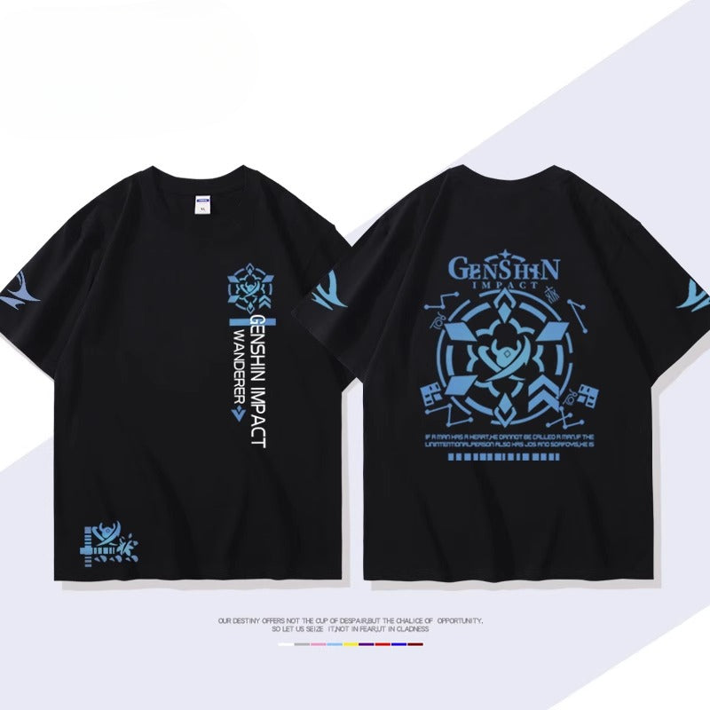 Unisex Game Graphic Short Sleeve T-Shirt