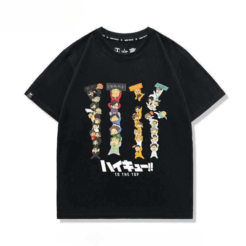 Hinata Anime Loose Short Sleeve T-Shirt