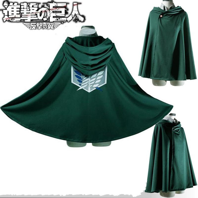 Unisex Anime Survey Corps Cosplay Cloak