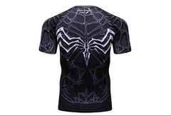 Cool Spider Fitness Training Elastic Slim Shirt