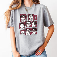 Cute BANGTAN 2.0 Graphic Print T-Shirt