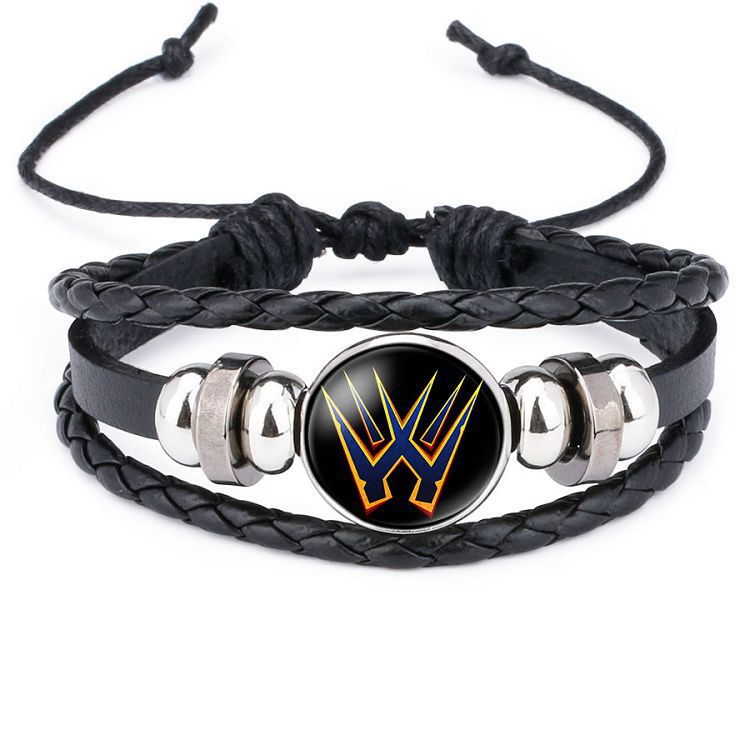 Cool Comic Logo Badge Gem Adjustable Bracelet