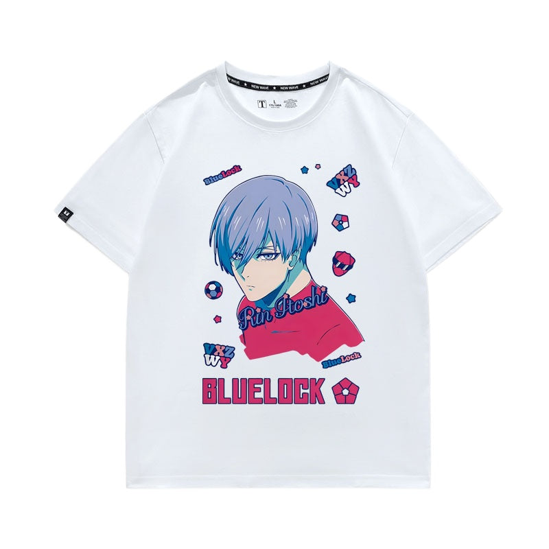 Unisex Anime Printed Short Sleeve T-Shirt