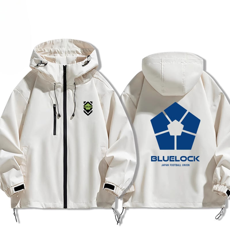 Nagi Anime Print Zipper Spring and Autumn Jacket