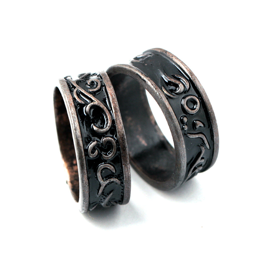 Retro Game Cos Metal Ring