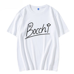 Bocchi Anime Logo Short-sleeved T-shirt
