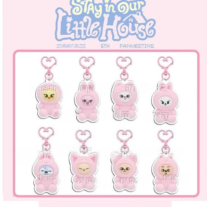 SKZ 6th FM Keychain Pendant Set
