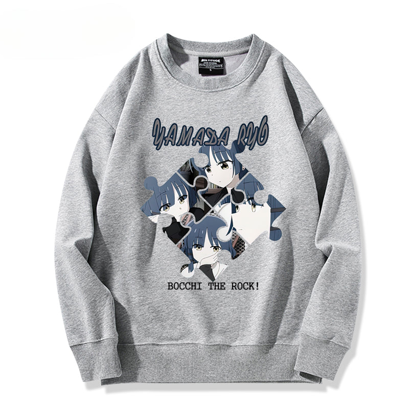 Women's Anime Cos Crew Neck Sweatshirt