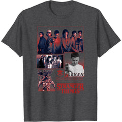 Eleven & Group Hero Panels T-Shirt