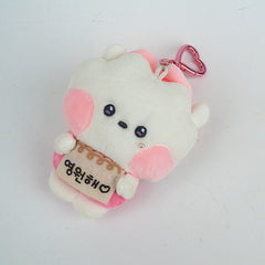 BTS Bow Pendant Doll Keychain