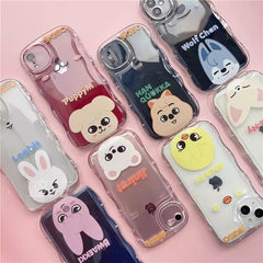 SKZ Transparent Soft Shell IPhone Case