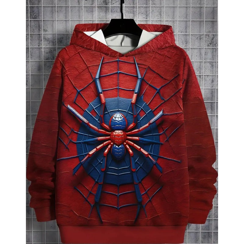 Spider Digital Print Cosplay Hoodie