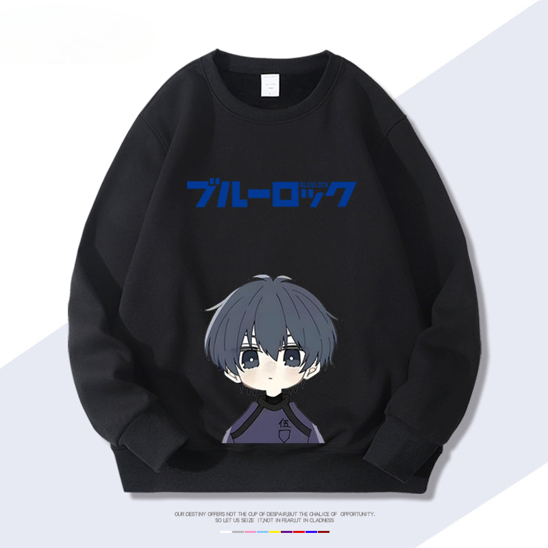 Casual Anime Figure Crew Neck SweatShirt