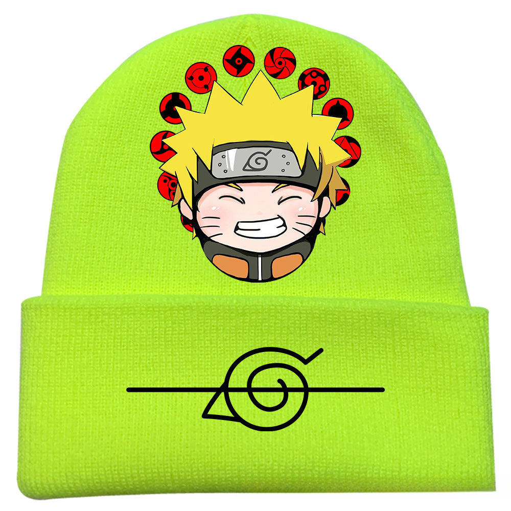 Casual Anime Printed Beanie