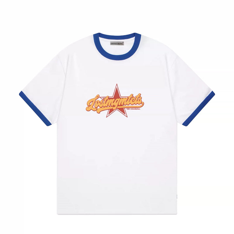 Ahyeon Same Raglan Cotton Short-sleeved T-shirt
