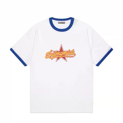 Ahyeon Same Raglan Cotton Short-sleeved T-shirt