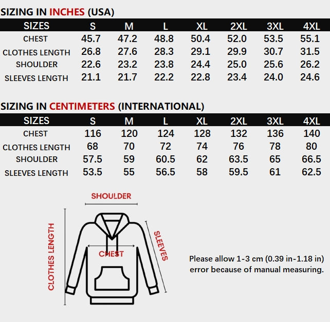 Unisex Anime Printed Zipper Hooded Jacket